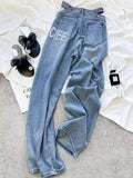 Getadme Ripped Jeans Women Female Clothing Vintage Jeans Woman High Waist Y2k Women's Pants Streetwear Denim Baggy Korean Fashion