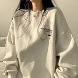 New Oversized Hoodie Women Sweatshirts Long Sleeve Hoodies Casual Letter Print Loose Pullovers Harajuku Sweatshirt Female Ins