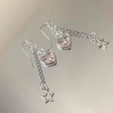 Star Love coquettish, beautiful and coquettish handmade earrings