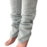 GETADME XS-3XL Size Stacked Sweat Pants Fall Winter Womens Mid Waist Thick Stacked Fleece Pants Joggers Long Trousers Sweatpants