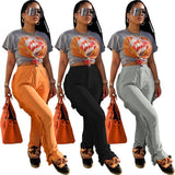 Tassel Sweatpants for Girls Fashion Streetwear Women Fringe Joggers Cozy Casual Elastic High Waist Pants