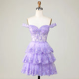 Sweetheart Charming Homecoming Dresses Gorgeous Formal Occasion Dress Open Back Appliques Stunning suknie homecoming