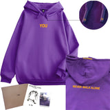 New Kpop Hoodie Sweatshirt Women Men Bangtan Boys J-HOPE Suga Rm Jimin Unisex Y2K Pullovers Casual Hip Hop Clothing